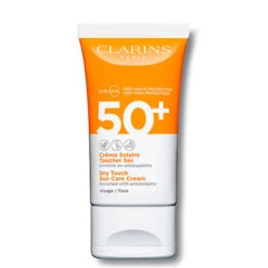 Clarins Crème Solaire Toucher Sec SPF50+ -Maquillaje Cuidado Tienda 184428 f