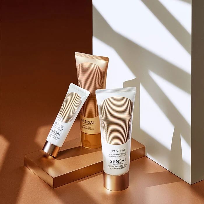 Silky Bronze Cellular Protective Cream for Face SPF50+ Sensai Silky Bronze Cellular Protective Cream For Face SPF50+ -Maquillaje Cuidado Tienda 190996 5