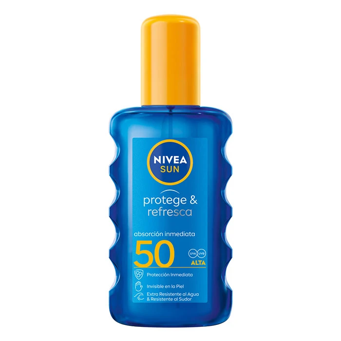 Protege & Refresca Spray Solar SPF50 NIVEA Protege & Refresca Spray Solar SPF50 -Maquillaje Cuidado Tienda 198792 f