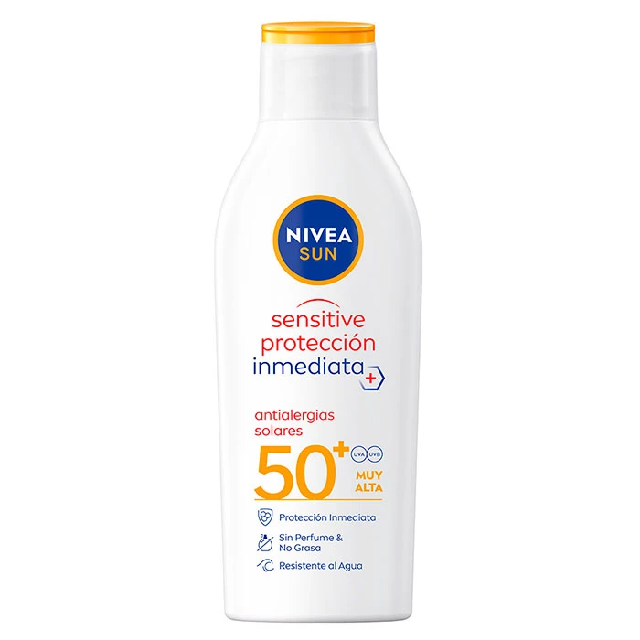 Sensitive Antialergias Solares Loción SPF50+ NIVEA Sensitive Antialergias Solares Loción SPF50+ -Maquillaje Cuidado Tienda 198797 2