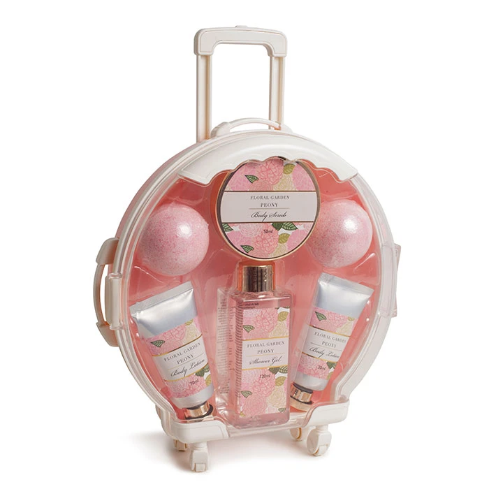 Maleta Troley de Baño Peonías Maleta Troley De Baño Peonías -Maquillaje Cuidado Tienda 208253 f
