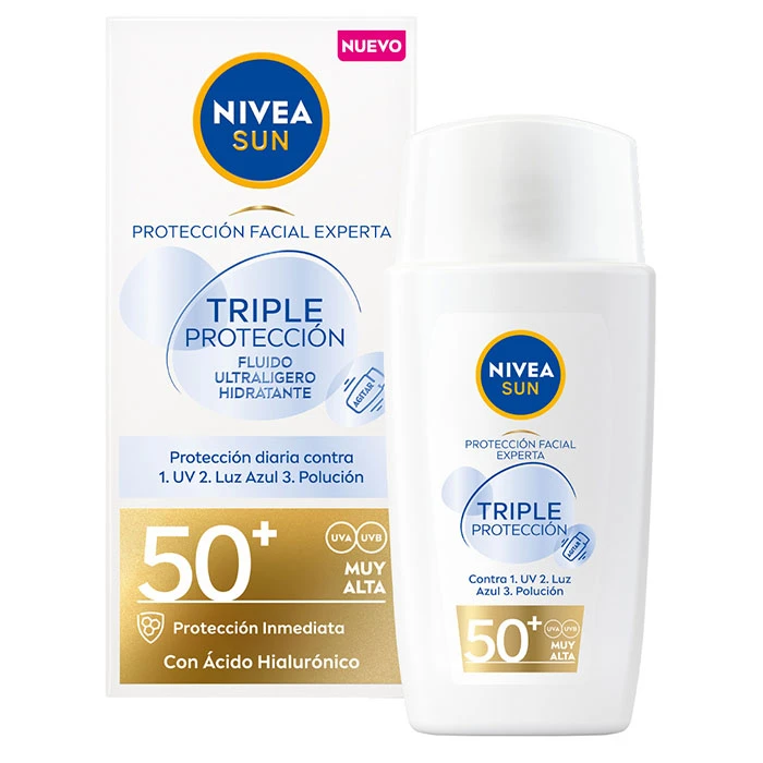 Triple Protección Facial SPF50+ NIVEA Triple Protección Facial SPF50+ -Maquillaje Cuidado Tienda 210736 3