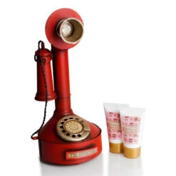 Cesta Baño Teléfono Metal