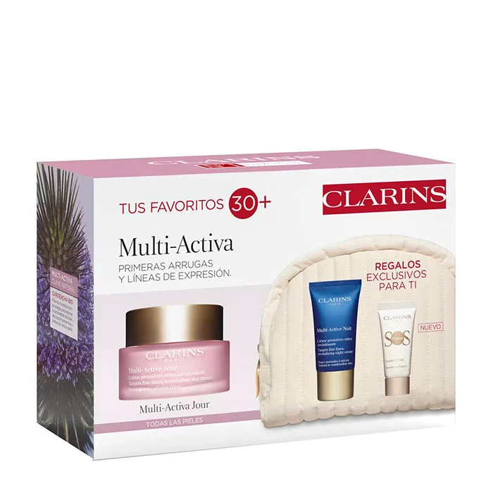 Multi-Active Jour Crème Premières Rides Toutes Peaux Estuche Clarins Multi-Active Jour Crème Premières Rides Toutes Peaux Estuche -Maquillaje Cuidado Tienda 211691 f