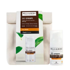 Bella Aurora CC Cream Antimanchas SPF50+Tono Medio Estuche