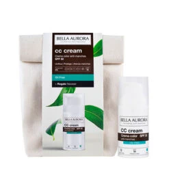 Bella Aurora CC Cream Antimanchas SPF50+ Oil Free Estuche